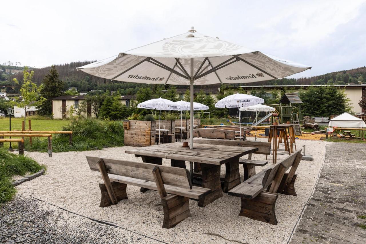 Gaestehaus Schwarzenauer Muehle Bad Berleburg Bagian luar foto